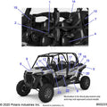 BODY: DECALS - 2021 POLARIS RZR XP 4 TURBO