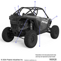 BODY: DECALS STANDARD - 2026 POLARIS RZR PRO S SPORT
