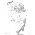 ENGINE: TURBO CHARGER MOUNTING - 2022 POLARIS RZR PRO XP 4 PREMIUM EVAP