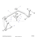 SUSPENSION: FRONT STABILIZER BAR - 2025 POLARIS RZR XP 1000 PREMIUM