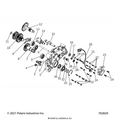 DRIVE TRAIN: MAIN GEARCASE - 2021 POLARIS RZR 200