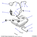 FUEL: SYSTEM TANK - 2022 POLARIS RZR TRAIL S 1000 PREMIUM