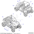 BODY: DECALS - 2020 POLARIS RZR S 1000 EPS