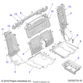 BODY: REAR CLOSEOFF - 2023 POLARIS RZR TURBO R PREMIUM