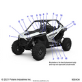 BODY: DECALS - 2022 POLARIS RZR PRO XP PREMIUM/EVAP