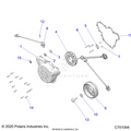 ENGINE: STATOR AND FLYWHEEL - 2022 POLARIS RZR XP 1000 SPORT