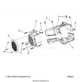 ENGINE: FAN COVER AND SHROUD COMP - 2026 POLARIS RZR 200 EVAP