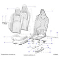 BODY: SEAT ASM. FRONT - 2026 POLARIS RZR PRO XP 4 ULTIMATE