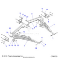 SUSPENSION: REAR CONTROL ARMS - 2020 POLARIS RZR TURBO S 4 VELOCITY