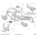 BODY: DASH LOWER - 2025 POLARIS RZR PRO XP 4 SPORT