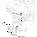 Plastic Lock Nut M10-1.5 by Arctic Cat