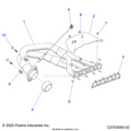 ENGINE: EXHAUST SYSTEM HEADPIPE - 2022 POLARIS RZR PRO R SPORT/PREMIUM