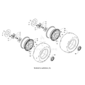 Rear Wheel - (Inc. 9-10) by Arctic Cat