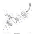 DRIVE TRAIN: CLUTCH COVER AND DUCTING - 2024 POLARIS RZR XP 1000 PREMIUM