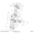 ENGINE: CRANKCASE AND CRANKSHAFT - 2024 POLARIS RZR TRAIL S 1000 ULTIMATE