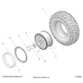 WHEELS: FRONT/REAR - 2025 POLARIS RZR PRO R 4 ULTIMATE
