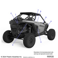 BODY: DECALS STANDARD - 2025 POLARIS RZR PRO S ULTIMATE