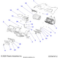 BODY: DASH AND GLOVEBOX - 2024 POLARIS RZR 900 TRAIL S