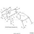 CHASSIS: CAB FRAME - 2018 POLARIS RZR XP TURBO S