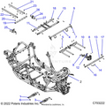 CHASSIS: MAIN FRAME - 2022 POLARIS RZR TURBO R 4 ULTIMATE