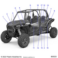 BODY: DECALS GRAPHICS - 2023 POLARIS RZR XP 4 1000 PREMIUM RIDE COMMAND