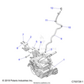 DRIVE TRAIN: MAIN GEARCASE MOUNTING - 2021 POLARIS RZR TURBO S