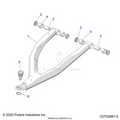 SUSPENSION: FRONT CONTROL ARM UPPER - 2022 POLARIS RZR PRO R 4 ULTIMATE