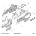 BODY: CENTER CONSOLE - 2025 POLARIS RZR PRO XP 4 PREMIUM