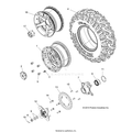 WHEELS: FRONT (2) - 2016 POLARIS RZR 900/900 EPS