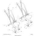 BODY: SEAT BELT MOUNTING 6 POINT - 2023 POLARIS RZR PRO R ULTIMATE