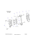 BRAKES: CALIPER FRONT - 2023 POLARIS RZR PRO R ULTIMATE