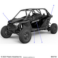 BODY: DECALS - 2024 POLARIS RZR TURBO R 4 SPORT