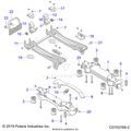 BODY: SEAT MOUNTING FRONT - 2024 POLARIS RZR TURBO R 4 PREMIUM