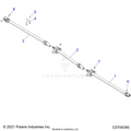 DRIVE TRAIN: PROP SHAFT - 2023 POLARIS RZR TURBO R 4 ULTIMATE