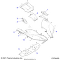 BODY: HOOD - 2021 POLARIS RZR PRO XP 4 ULTIMATE ROCKFORD LE