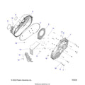 DRIVE TRAIN: CLUTCH COVER INNER/OUTER - 2023 POLARIS RZR PRO R 4 RIDE COMMAND