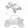 BODY: DECALS GRAPHICS GHOST GRAY - 2020 POLARIS RZR TURBO S