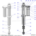 SUSPENSION: REAR SHOCK INTERNALS - 2022 POLARIS RZR XP 1000 PREMIUM