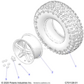 WHEELS: FRONT/REAR - 2022 POLARIS RZR PRO R 4 ULTIMATE