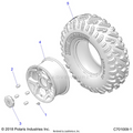 WHEELS: FRONT - 2020 POLARIS RZR TRAIL S 900