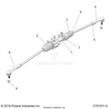 STEERING: GEAR BOX - 2023 POLARIS RZR 900 TRAIL