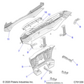 BODY: REAR BUMPER - 2021 POLARIS RZR XP 4 1000