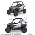 BODY: DECALS - 2024 POLARIS RZR TRAIL S 1000 ULTIMATE