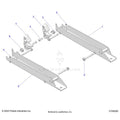 BODY: SEAT MOUNTING PASSENGER - 2026 POLARIS RZR PRO R LE