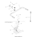 SUSPENSION: STABILIZER BAR REAR - 2016 POLARIS RZR 570