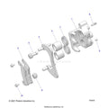 BRAKES: CALIPER REAR - 2023 POLARIS RZR PRO R 4 SPORT