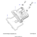 ENGINE: VALVE COVER - 2022 POLARIS RZR TRAIL 570
