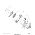 BRAKES: CALIPER REAR - 2026 POLARIS RZR 200 MD