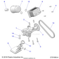 ENGINE: OIL PUMP and OIL COOLER - 2025 POLARIS RZR TRAIL S 1000 ULTIMATE