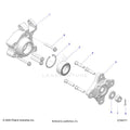 SUSPENSION: REAR CARRIER AND HUB - 2025 POLARIS RZR PRO XP 4 SPORT